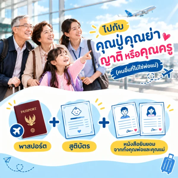 เด็กไปกับคนอื่นที่ไม่ใช่พ่อแม่