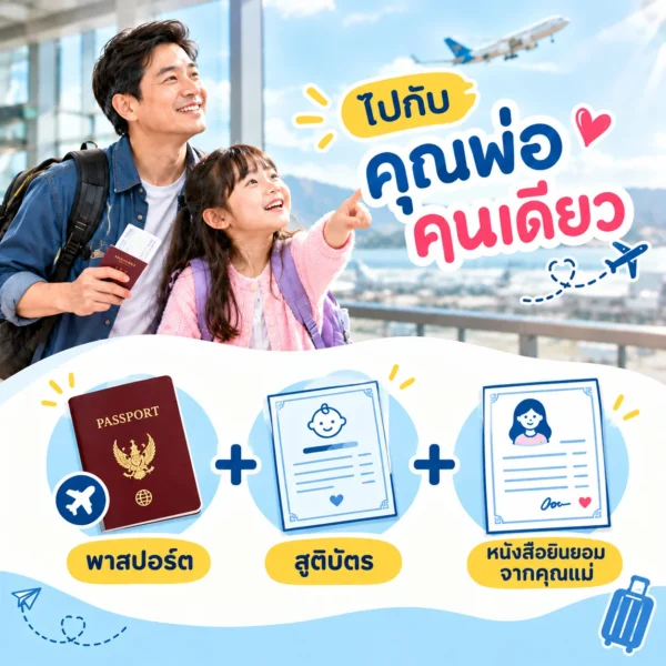 เด็กไปกับคุณพ่อคนเดียว